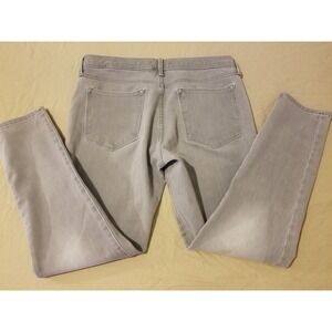 Womens Banana Republic Skinny Jeans 30 Gray Denim Pants Stretch